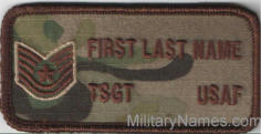 USAF OCP RANK BADGES